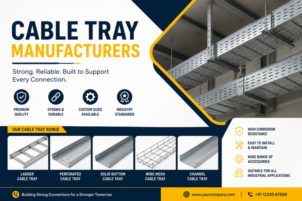 Cable Tray Manufacturers in Chennai